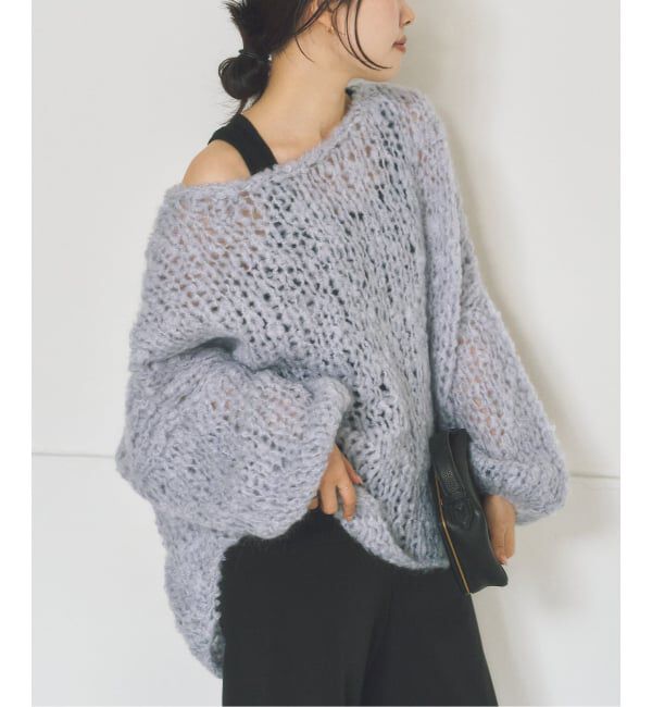 【プラージュ/Plage】 《追加》HAND KNIT ジャンボタム プルオーバー2