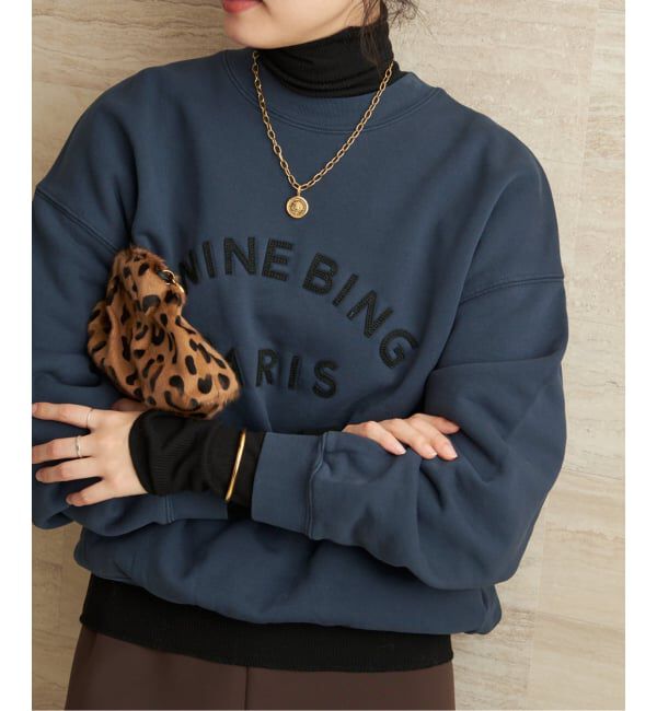 メンズファッションなら|【プラージュ/Plage】 《予約》ANINE BING / アニービン JASI SWEATSHIRT PARIS スウェット