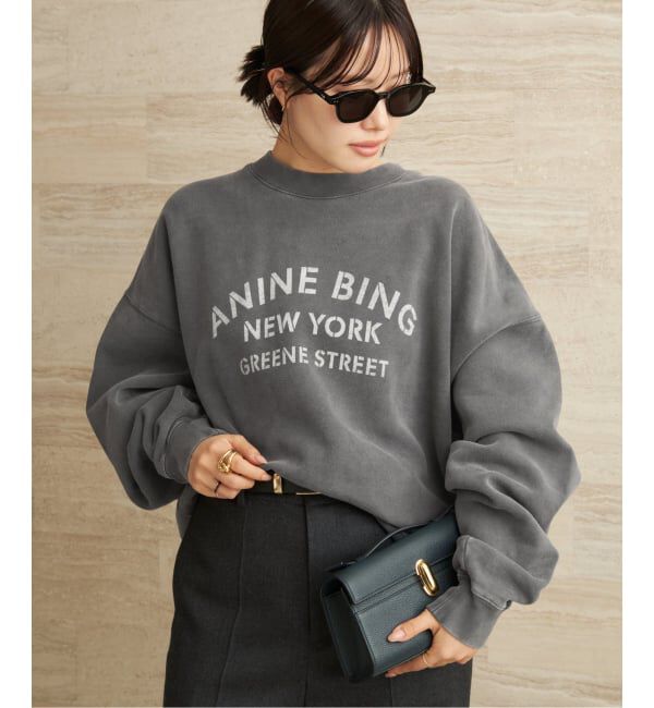 モテ系ファッションメンズ|【プラージュ/Plage】 《予約》ANINE BING / アニービン MILES SWEATSHIRT NY スウェット