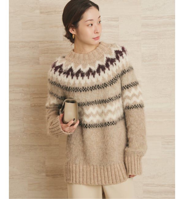 【プラージュ/Plage】 TRAMA /トラマ 別注 ANDEAN ニット