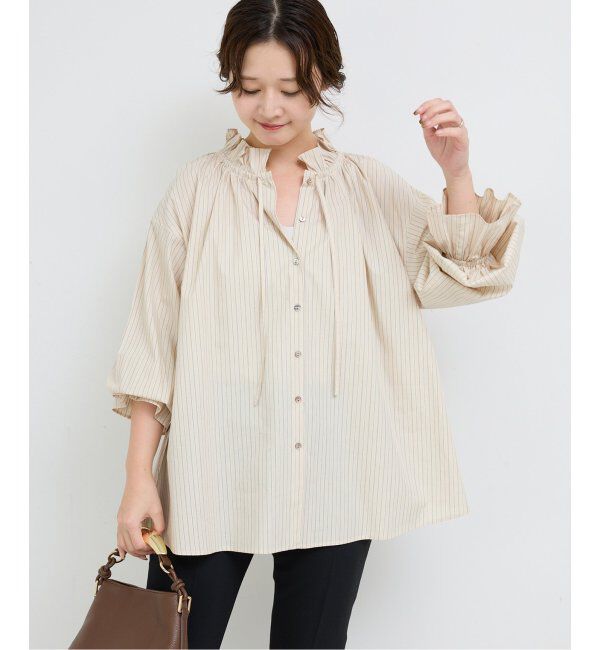 SLOW/一部店舗限定】ニットトータル ハーフジップ ニット（23区