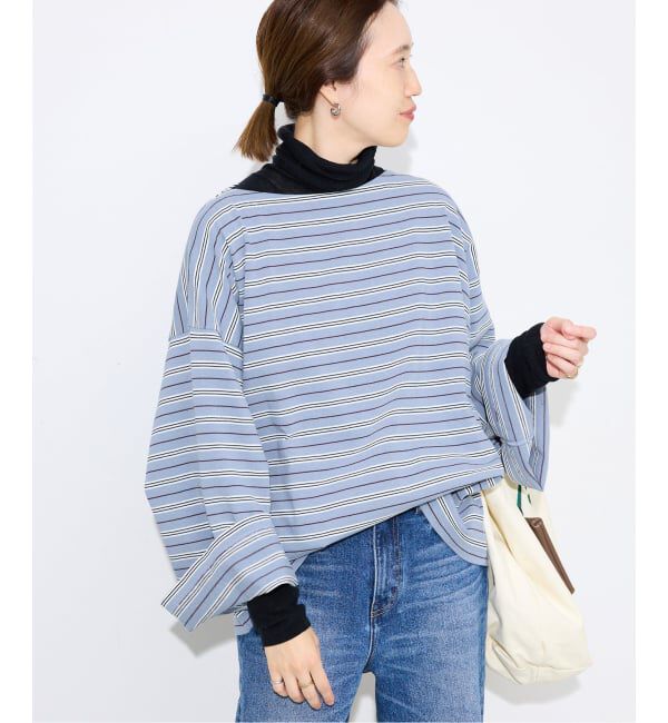 人気メンズファッション|【イエナ/IENA】 《追加》ビックボーダープルオーバー