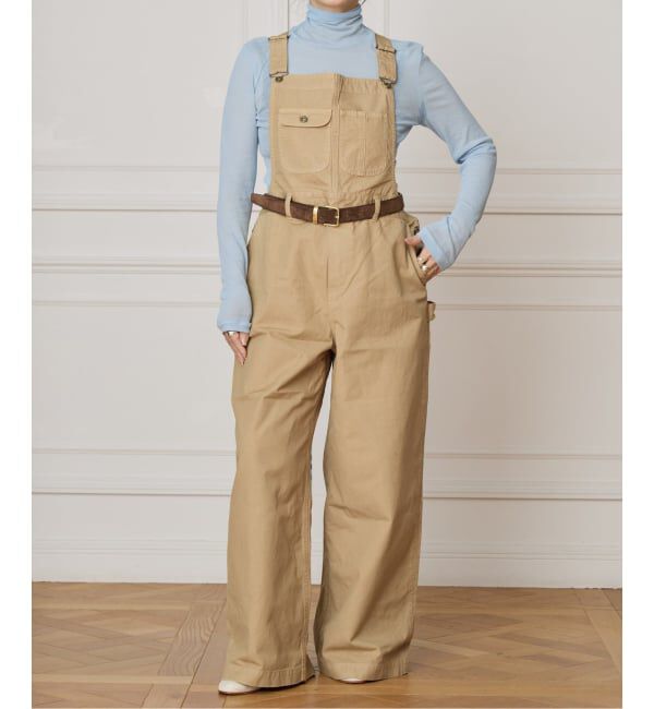 【イエナ/IENA】 IENA LA BOUCLE コットンダックオーバーオール