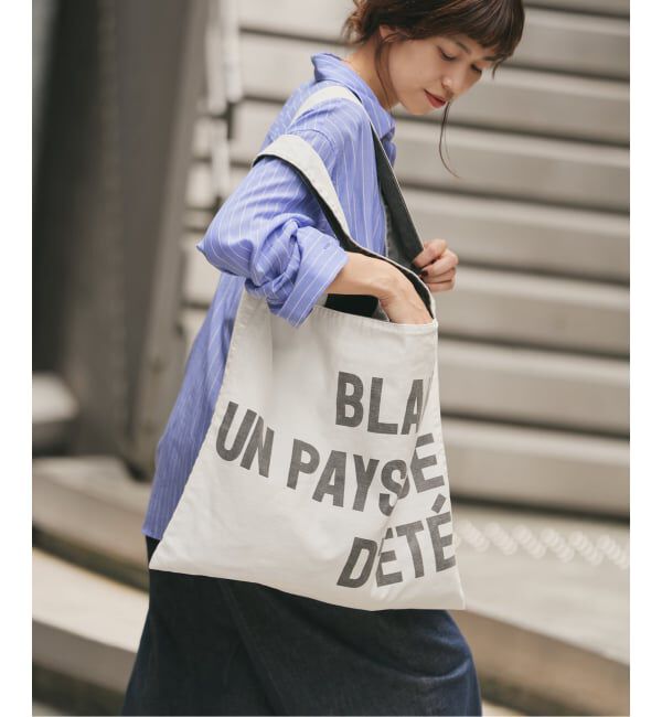 【イエナ/IENA】 《WEB限定追加》IENA BLANC COTTON BAG