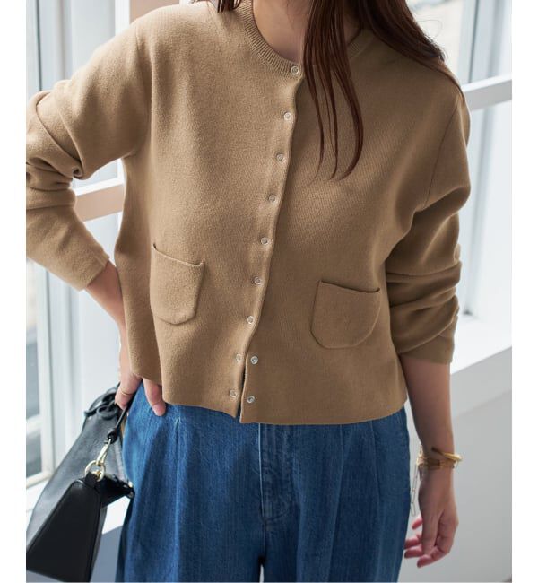 メンズファッションの一押し|【イエナ/IENA】 《セットアップ対応可》コットンダブルフェイスカーディガン