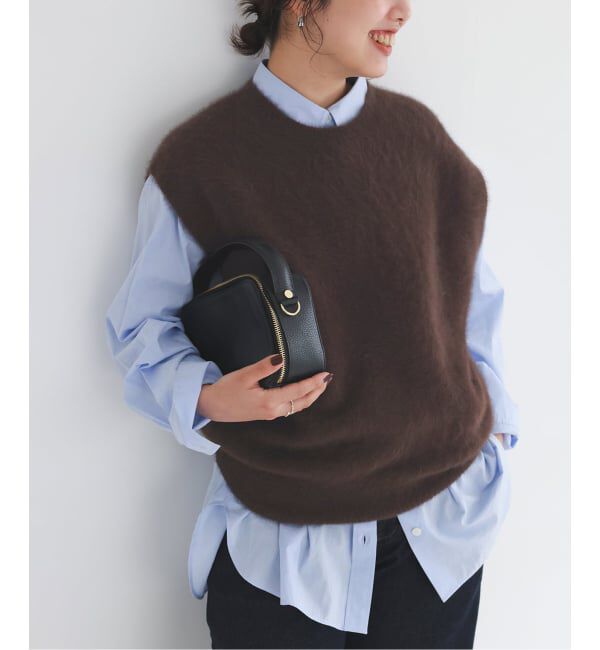 【イエナ/IENA】 フォックスアルパカ ニットベスト