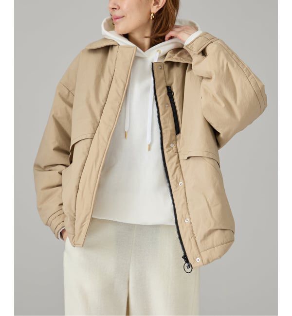 LANCER/ランサー SLOBE別注 フェイクレザーブルゾン（SLOBE IENA