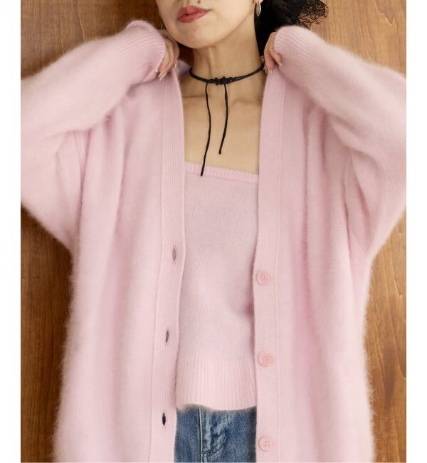 【イエナ/IENA】 IENA LA BOUCLE ファーニットキャミソール