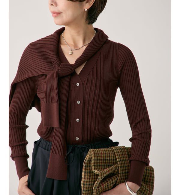 ファッションメンズのイチオシ|【イエナ/IENA】 SLOWOOL Vネック カーディガン