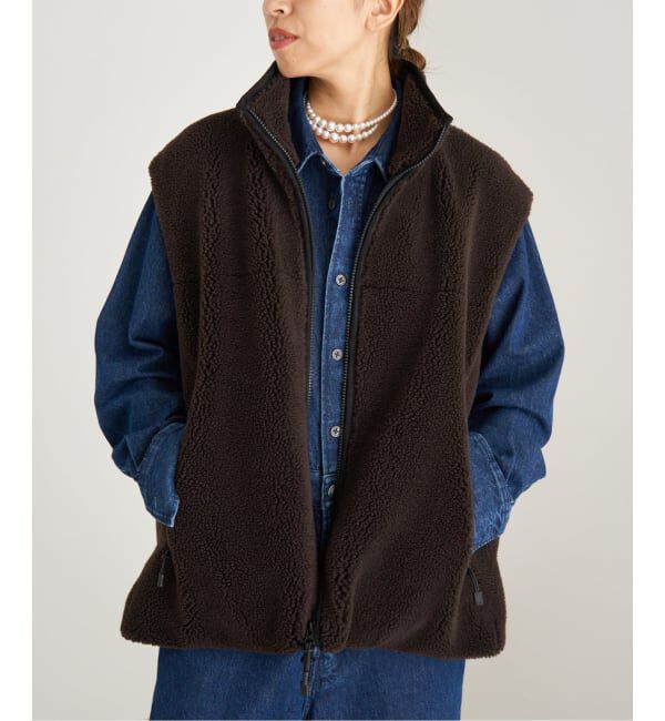 【イエナ/IENA】 Maison IENA ボアベスト