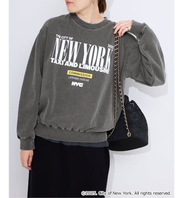 人気メンズファッション|【イエナ/IENA】 GOOD ROCK SPEED/グッドロックスピード NEW YORK CITYスウェット 25NYC209W