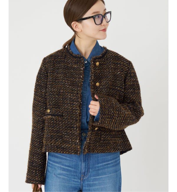 【イエナ/IENA】 GIOLICA ツイードジャケット