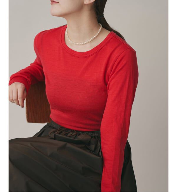 ファッションメンズお薦め|【イエナ/IENA】 《追加》Super120’sウールクルーネックプルオーバー