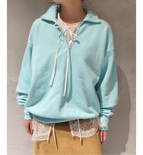 モテ系メンズファッション|【イエナ/IENA】 KAPTAIN SUNSHINE /キャプテンサンシャイン Half Zipper Pullover KS25FCS06