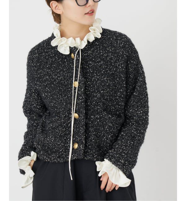 人気ファッションメンズ|【イエナ/IENA】 ニットジャケット