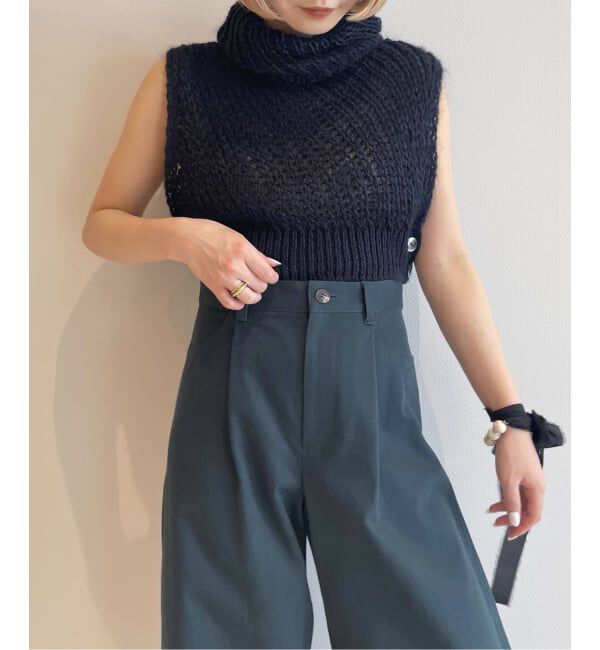 ファッションメンズのイチオシ|【イエナ/IENA】 babaco/ババコ loose knitted silk vest BA01-LI289K