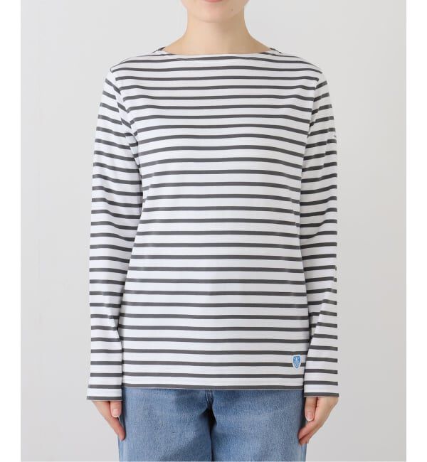 人気ファッションメンズ|【イエナ/IENA】 ORCIVAL/オーシバル BOAT NECK BORDER #ORC0137