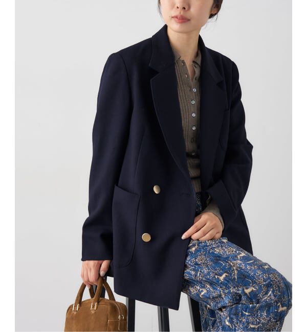 【イエナ/IENA】 ウールツイル2Bジャケット