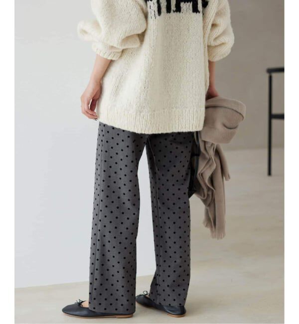 【イエナ/IENA】 《吸湿発熱/WEBのみ4サイズ展開/追加2予約》CIRCULATE WARM パンツ