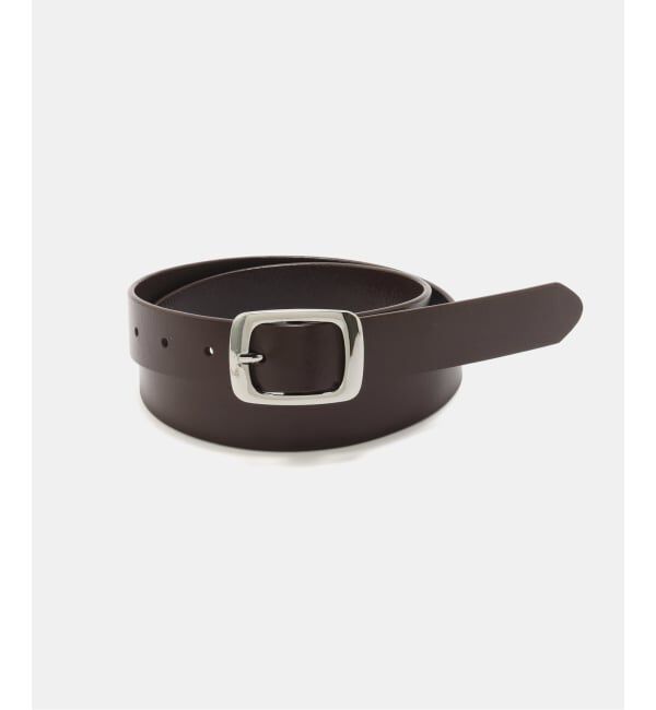 【イエナ/IENA】 《追加》SLOBE スクエアメタルレザーベルト