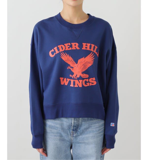 ファッションメンズお薦め|【イエナ/IENA】 RUSSELL ATHLETIC/ラッセルアスレチック ロゴスウェット RCW-25717