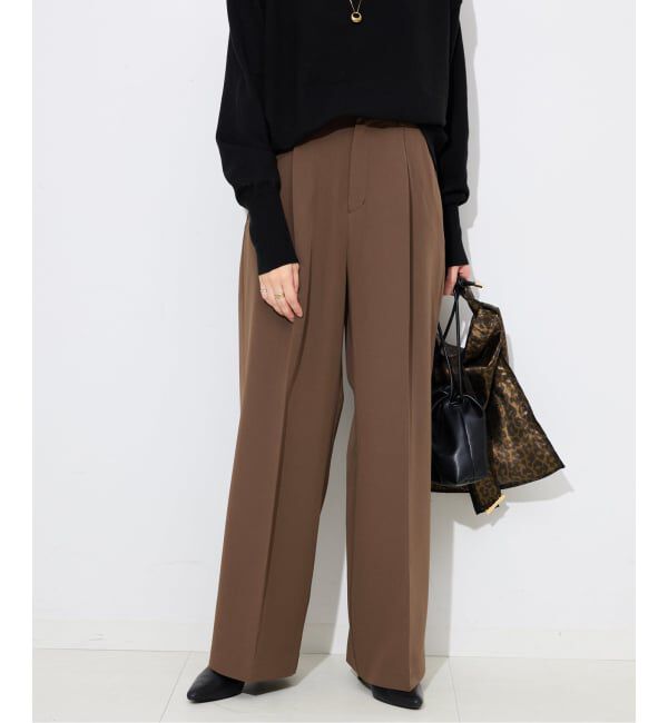 ファッションメンズなら|【イエナ/IENA】 《WEBのみ4サイズ展開/追加》TRワイドトラウザー