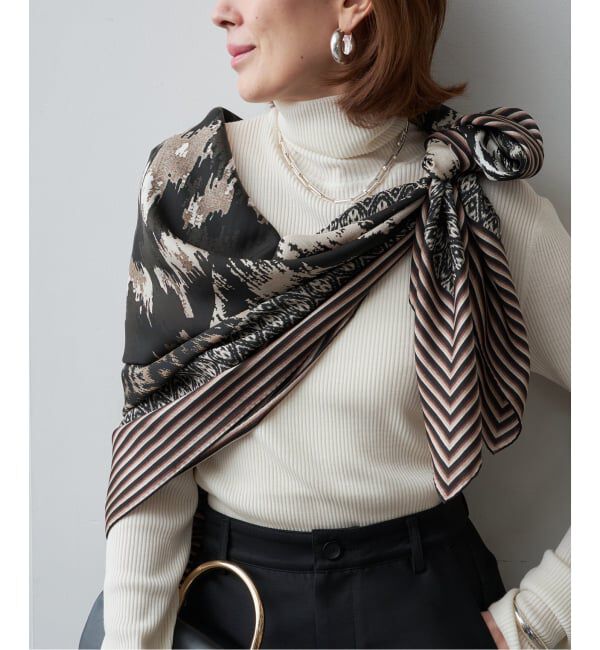 【イエナ/IENA】 PIERRE LOUIS MASCIA ピエール ルイマーシャ 別注Scarf 135x135 5157516 8/101