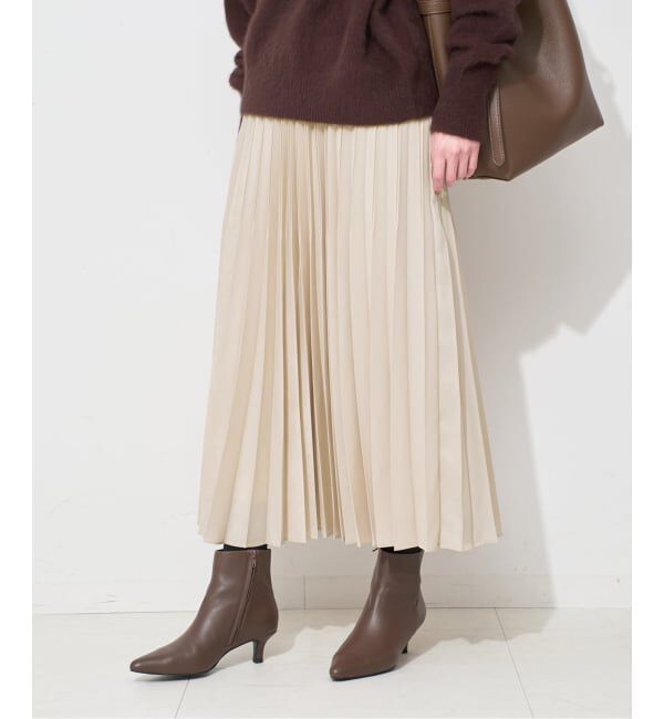 【イエナ/IENA】 ハクプリントプリーツスカート