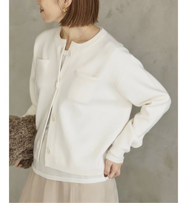 ファッションメンズなら|【イエナ/IENA】 《追加2》スーパーファインスムースクルーカーディガン