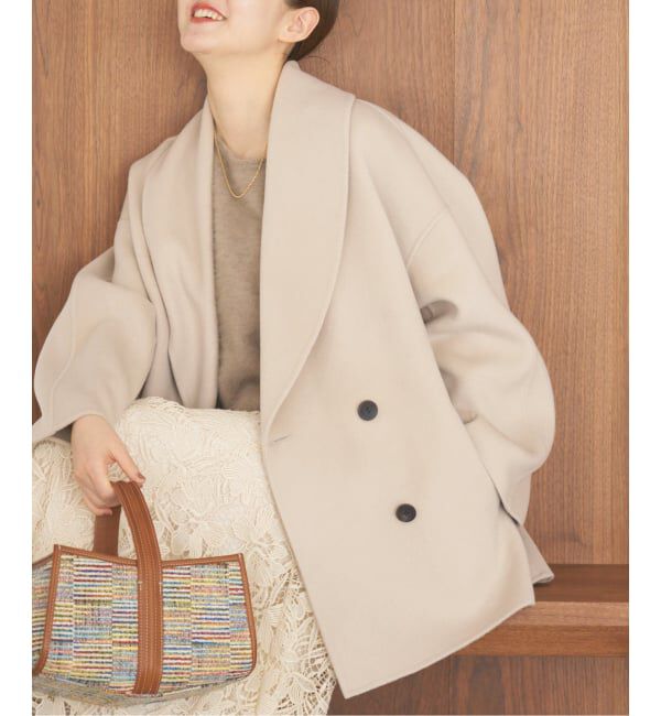 別注【TICCA / ティッカ】モヘヤ混テントコート（JOURNAL STANDARD