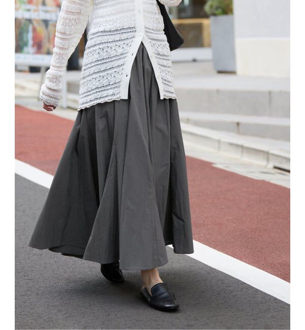【イエナ/IENA】 《予約》切り替えボリュームスカート