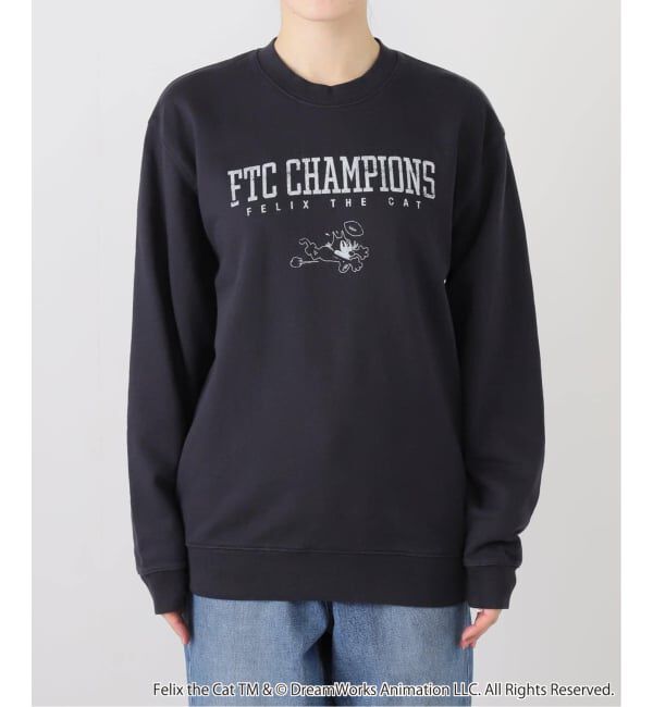 モテ系ファッションメンズ|【イエナ/IENA】 BALMYDAY'S/バルミーデイズ SLOBE別注 FELIX ロゴスウェット