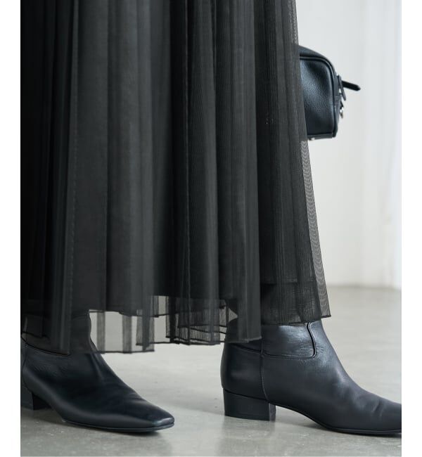 【イエナ/IENA】 シアープリーツスカート