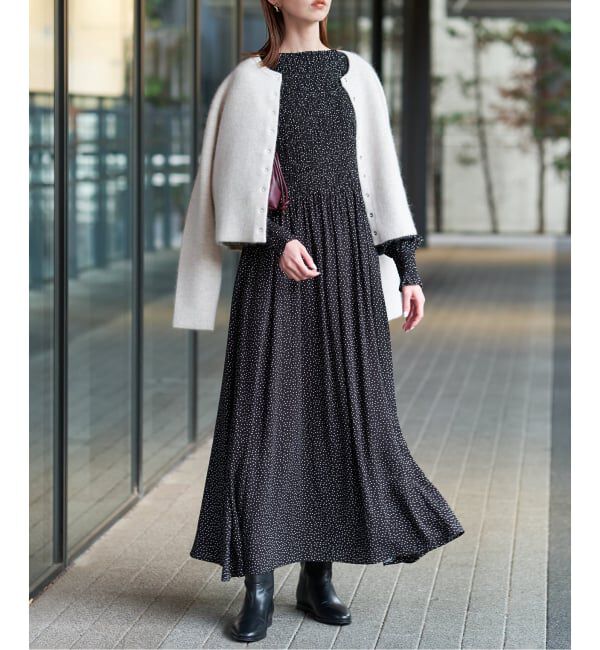 ウェーブツイル Vラップワンピース（Ballsey）｜ルミネのファッション