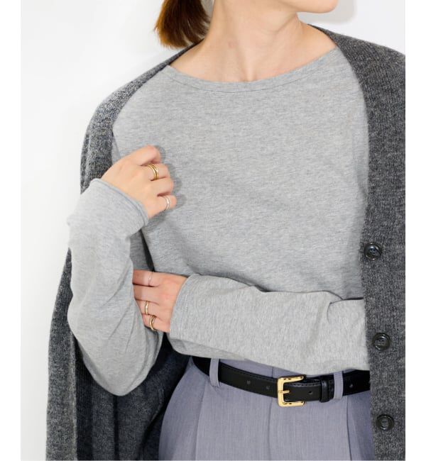 メンズファッションなら|【イエナ/IENA】 《WEB限定》天竺ベーシックロンTEE