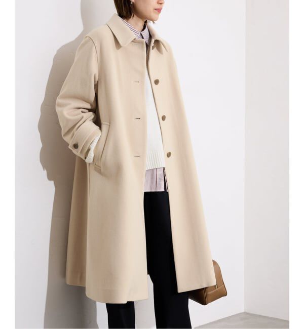 【イエナ/IENA】 Super100s ステンカラーコート