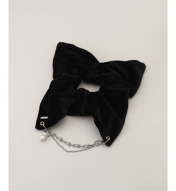 ファッションメンズのイチオシ|【イエナ/IENA】 HEYEP/ヘイップ Velour Square Pearl Scrunchie-M シュシュ HP13225