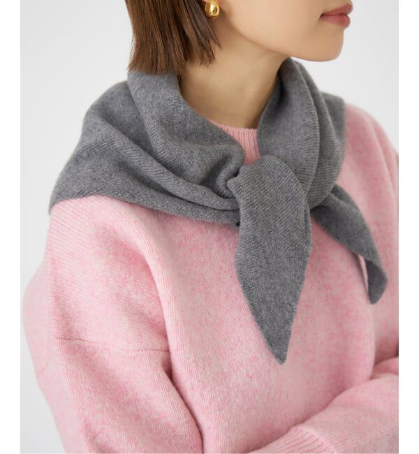 【イエナ/IENA】 《追加予約》ニットバンダナ