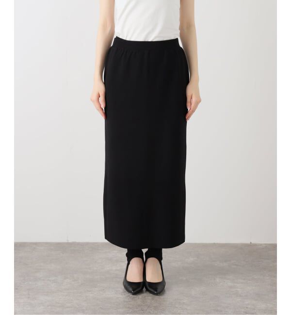 【イエナ/IENA】 レイヤードニットスカート