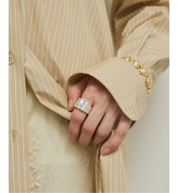 【イエナ/IENA】 《予約》ADRAR アドラル イニシャルリング M