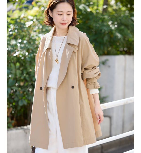《追加》コットンニュアンストレンチコート