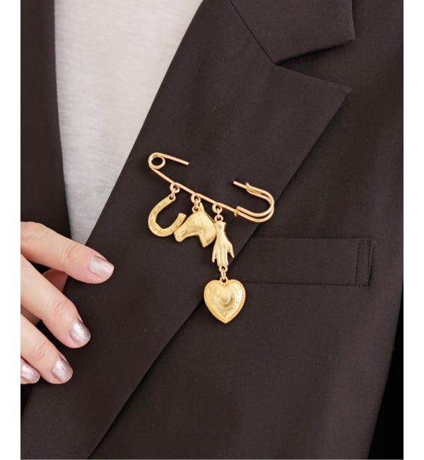 ファッションメンズなら|【イエナ/IENA】 《WEB限定/追加予約》IENA CHEVAL 3ROW ブローチB