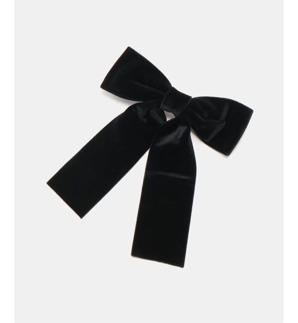 モテ系メンズファッション|【イエナ/IENA】 SCHO/ショー VELVET HAIR BOW ヘアクリップ FW24-HC-AUD-VEL-HAI