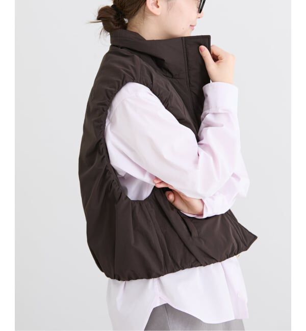 撥水ウォッシャブル中綿ベスト