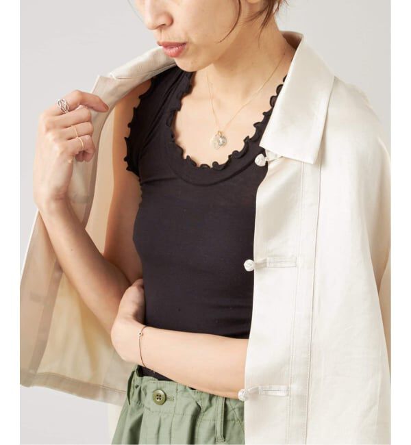 ������ߥͤ��㤨��֡ڥ�����/IENA�� ��ͽ���seamless basic./������쥹�١����å� Flounce ���󥯥ȥåספβ����Ǥ������ʤ�6,600�ߤˤʤ�ޤ���