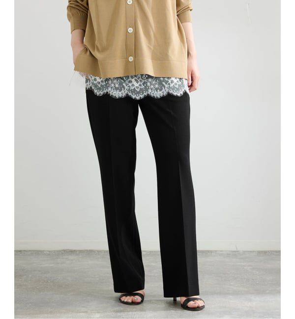 《セットアップ対応》カットジョーゼットスティックパンツ