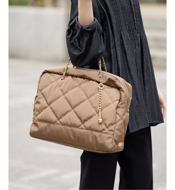 OUTDOOR/アウトドア SLOBE別注 キルティング2WAYショルダーバッグ