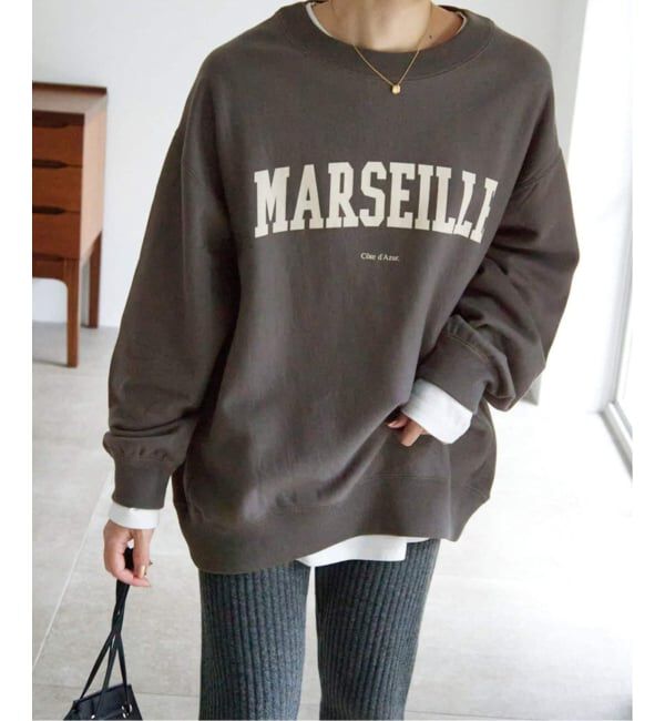 《WEB限定/追加3》MARSEILLE ロゴスウェット