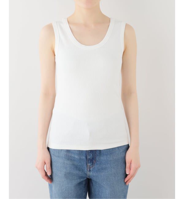 テレコストレッチフレンチノースリーブ