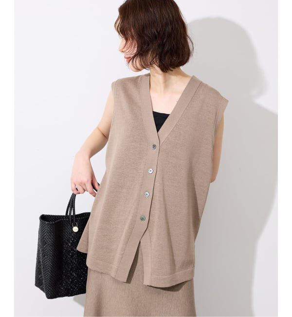 ミックスファー Vネックベスト（Ballsey）｜ルミネのファッション通販